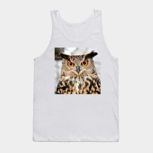 Eurasian Eagle Owl Tank Top